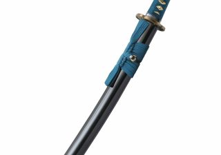 Cold-Steel Shikoto Hammer-Forged Longquan Master Teal Wakizashi