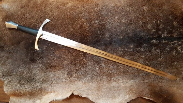 Mittelalter Einhander Kreuzfahrer Schaukampf Schwert