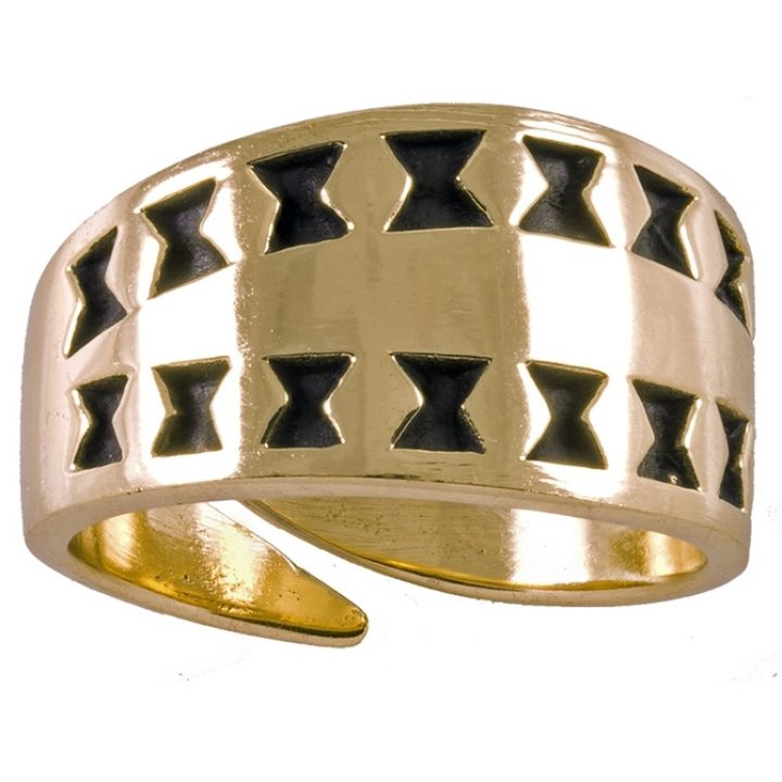 Replica  Viking Ring Brons Groot 