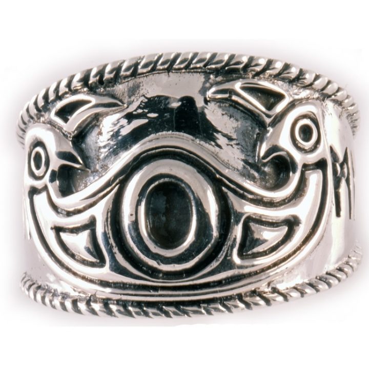 Viking Odin Ring Zilver Groot (925er)