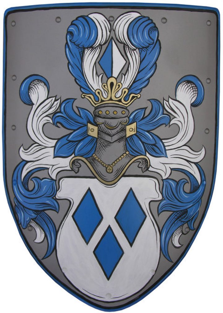 ​Mittelalterliche Wappenschild​​​ - Deko