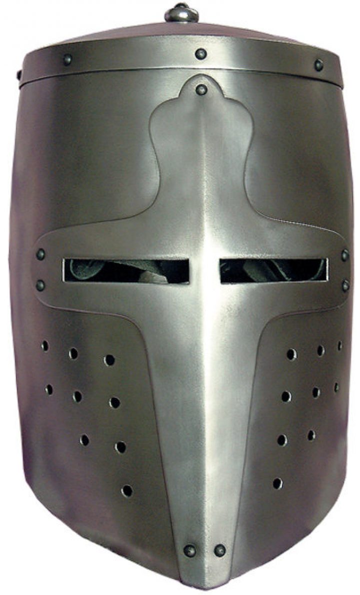 Kreuzritter Topfhelm