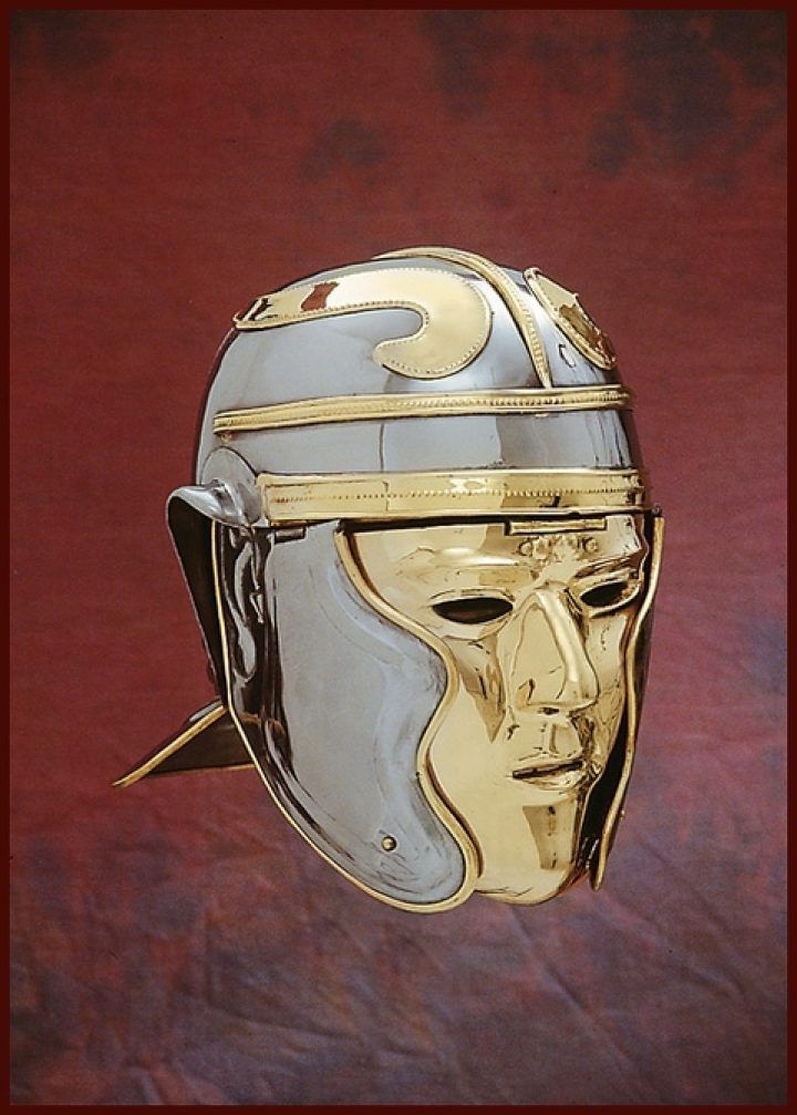 Romeinse Imperial Gallic Gezichts Helm