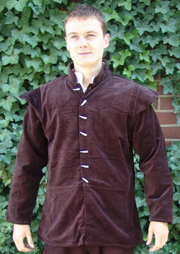 Mittelalter Jacke in Braun