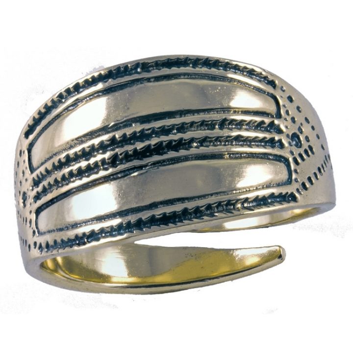 Replica Viking Ring Brons Klein