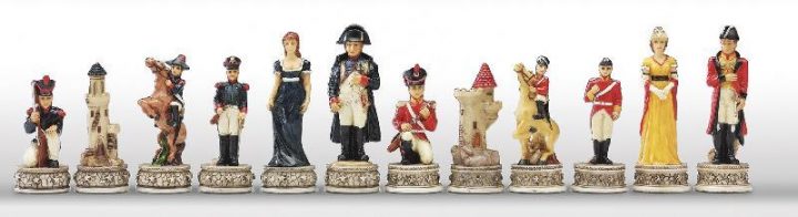 Schlacht bei Waterloo Schachfiguren