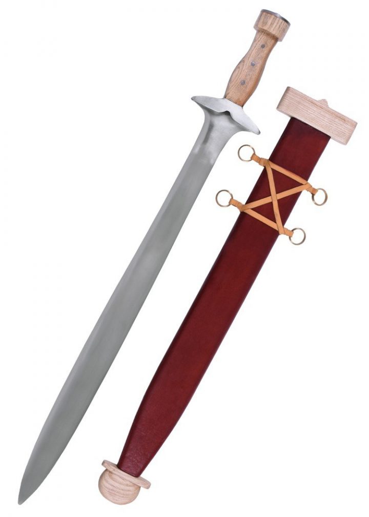 Griechisches Xiphos, Hopliten-Schwert mit Scheide