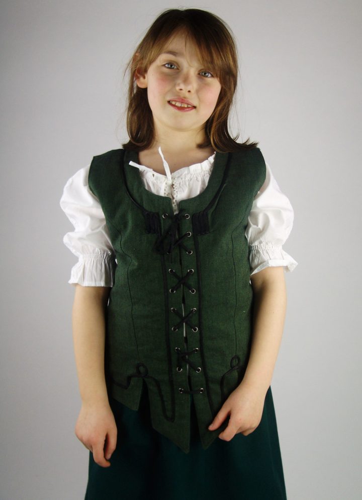 Kinder Vest in Groen