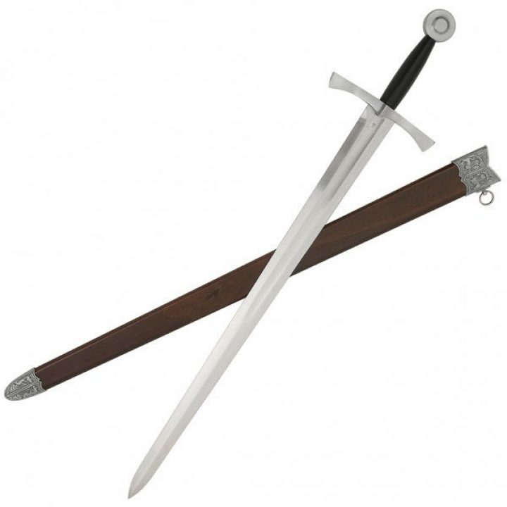 Mittelalterliches Schwert mit Scheide