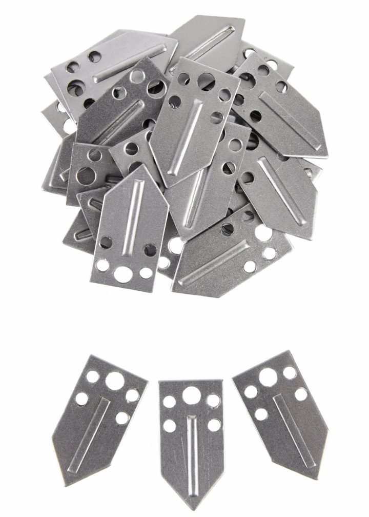 Stahlschuppen für Lamellenrüstung, 13 mm x 25 mm (25 Stück)