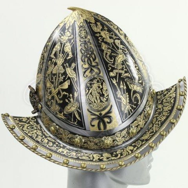 Museum Replica van een Spaanse helm