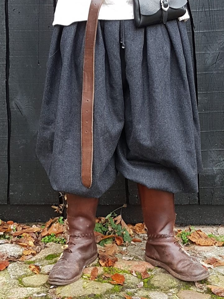 Viking Rusvik Broek, Wol in maat XL Donkergrijs