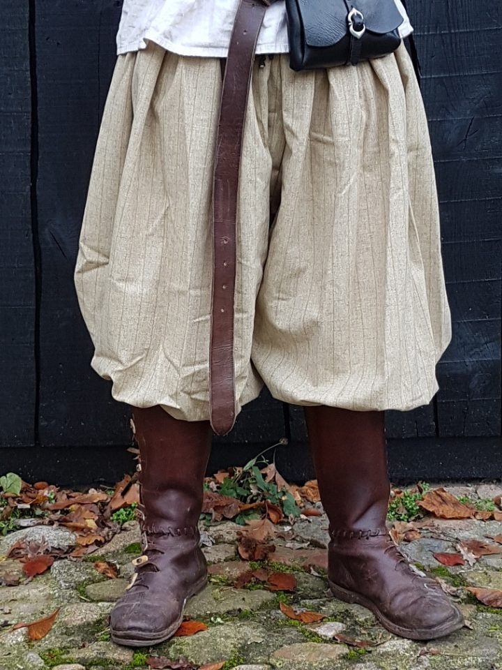 ​Viking Rusvik Broek, Linnen in maat XL in beige