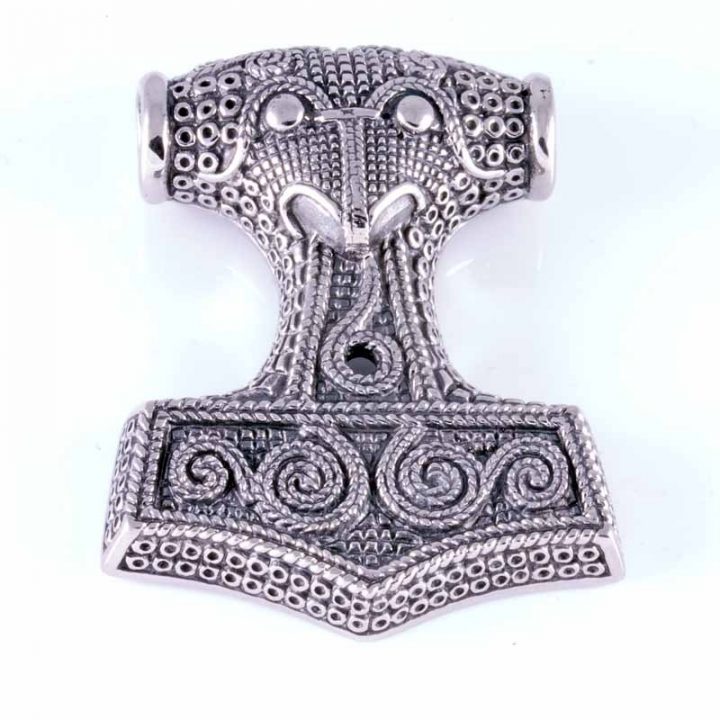 Viking Thor's hamer - Mjölnir Hanger in Edelstaal