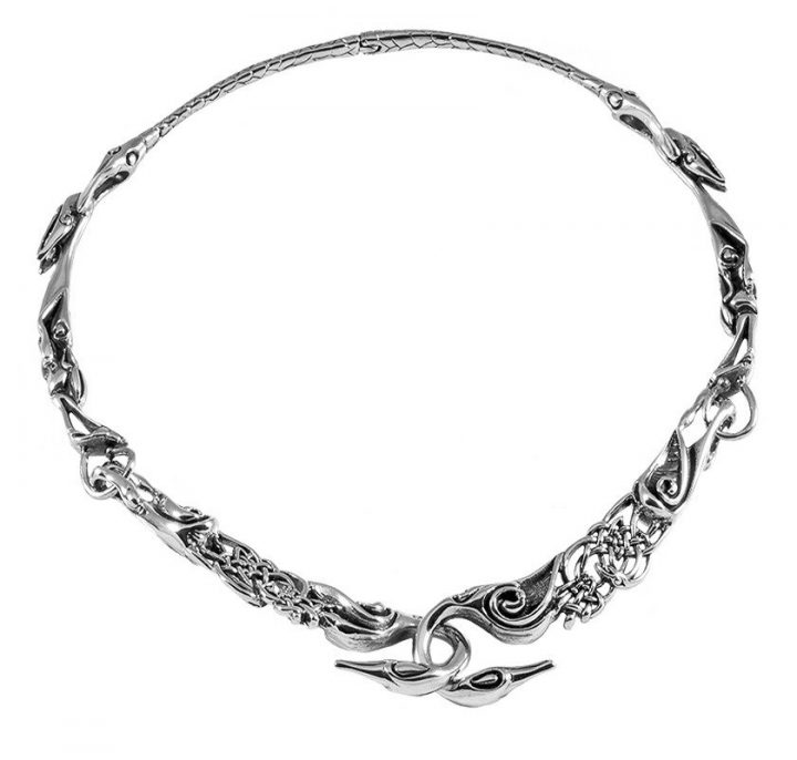 Keltische Halsketting in Zilver