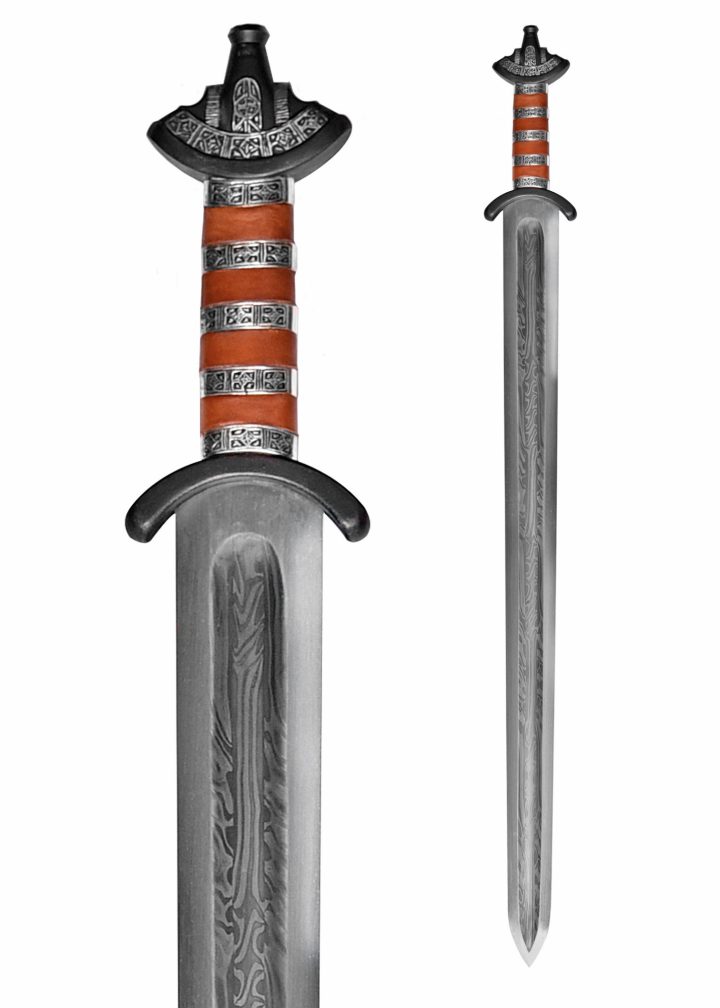 ​Sächsisches Schwert, 9. Jahrhundert, Damast, Scharf
