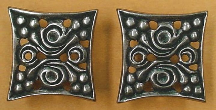 Wikinger Belt fittings, Great Moravia, 9th c.