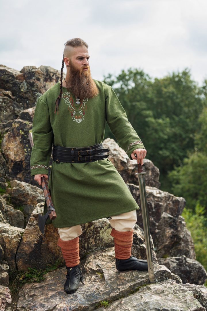 ​Viking Tuniek, Katoen in Groen