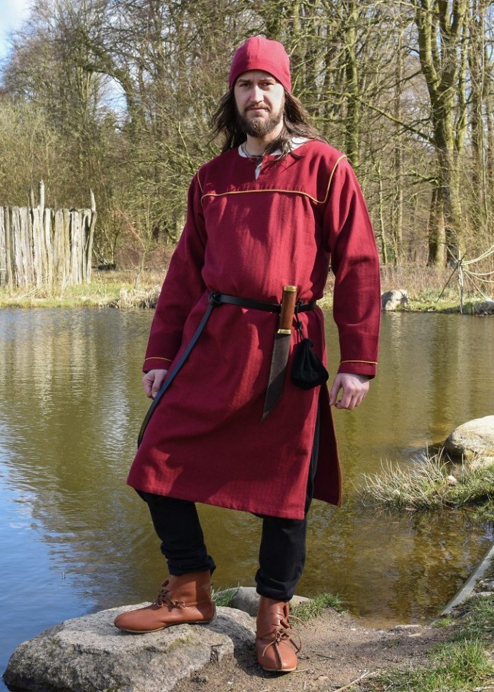 Viking Tuniek, Katoen in Rood