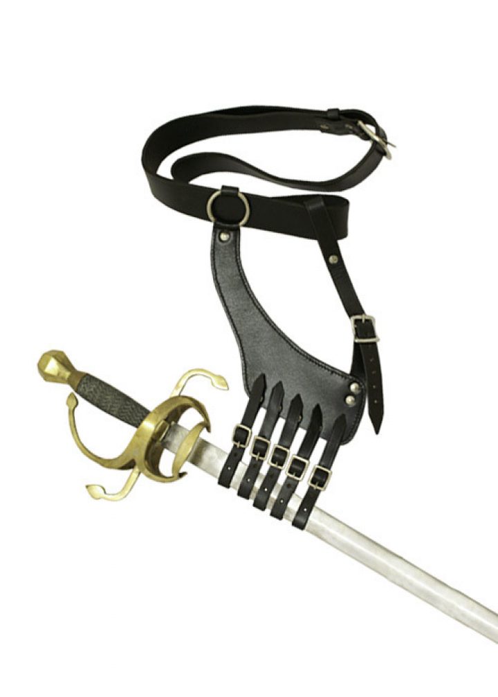​Bandelier, Gürtel mit Schwerthalterung, Schwertgehänge