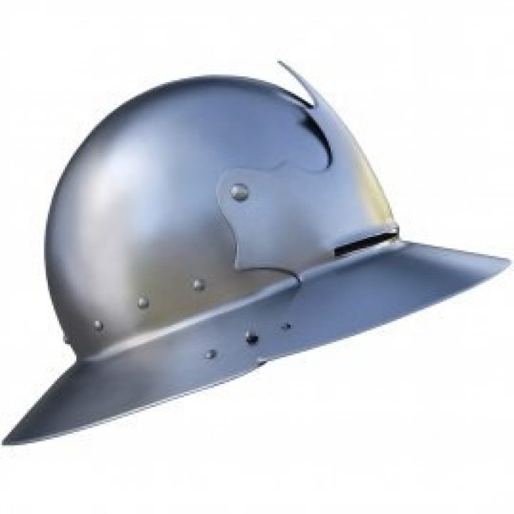 Monnikskap Helm met Vizier 14e - 15e eeuws