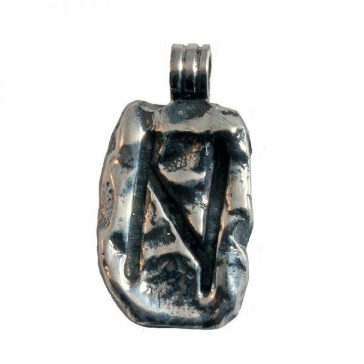Viking Runen 925 Zilver, Verlies, Rampen, Verstoring