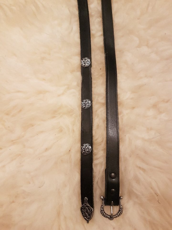 Viking Riem, 180 cm,  9e-10e eeuws in Zwart