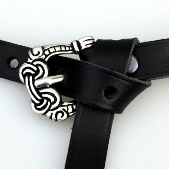 Viking Riem Borrstijl, 160 cm, 9e-10e eeuws in Zwart