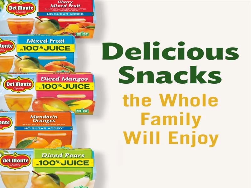 Del Monte Mandarin Oranges in 100% Juice, 4 oz Cup (Pack of 12) - Image 7