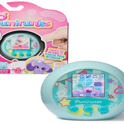 Punirunes, Interactive Digital Toy, 55 Squishy Characters Inside, Reacts to Touch,
