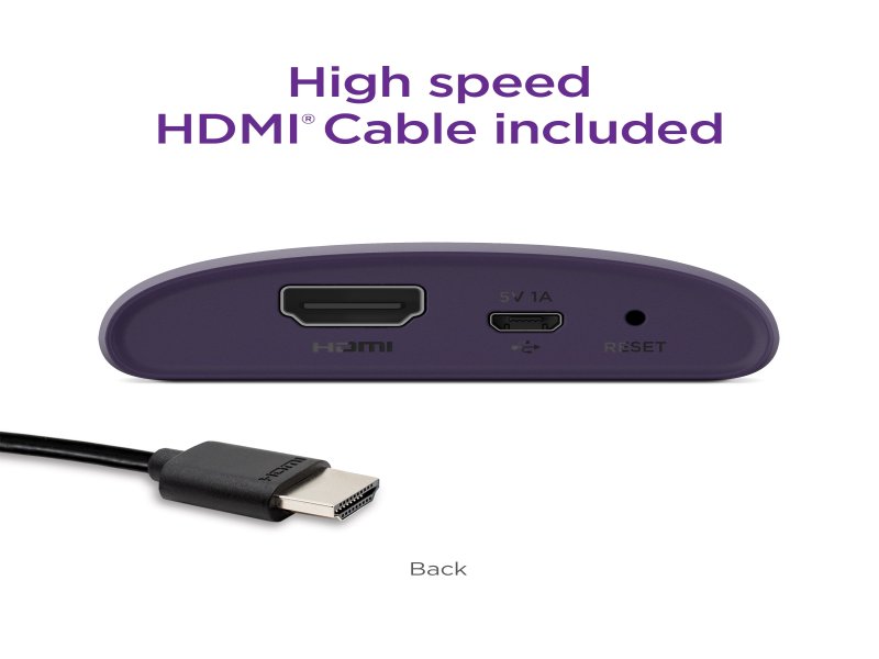 Roku LE HD Streaming Media Player with High Speed HDMI Â® Cable and Simple Remote - Image 3
