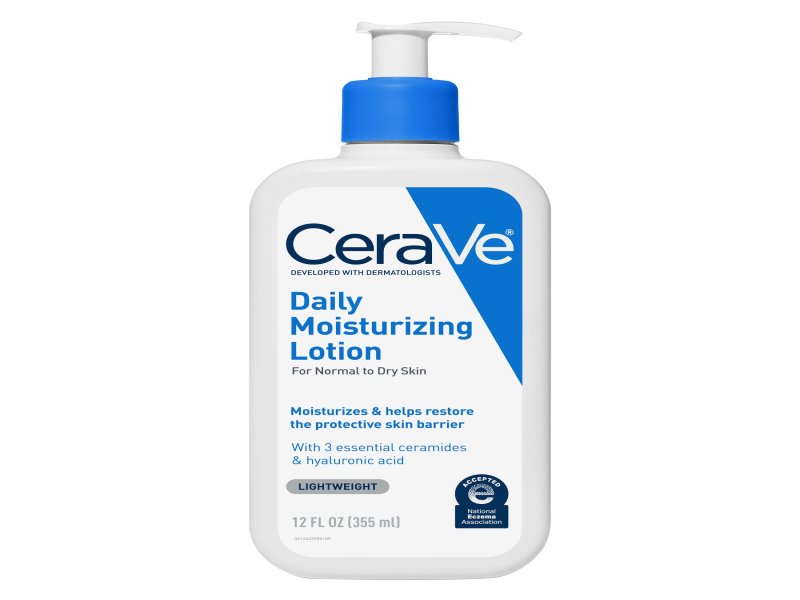 CeraVe Daily Moisturizing Face & Body Lotion for Normal to Dry Skin, 12 fl oz - Image 1