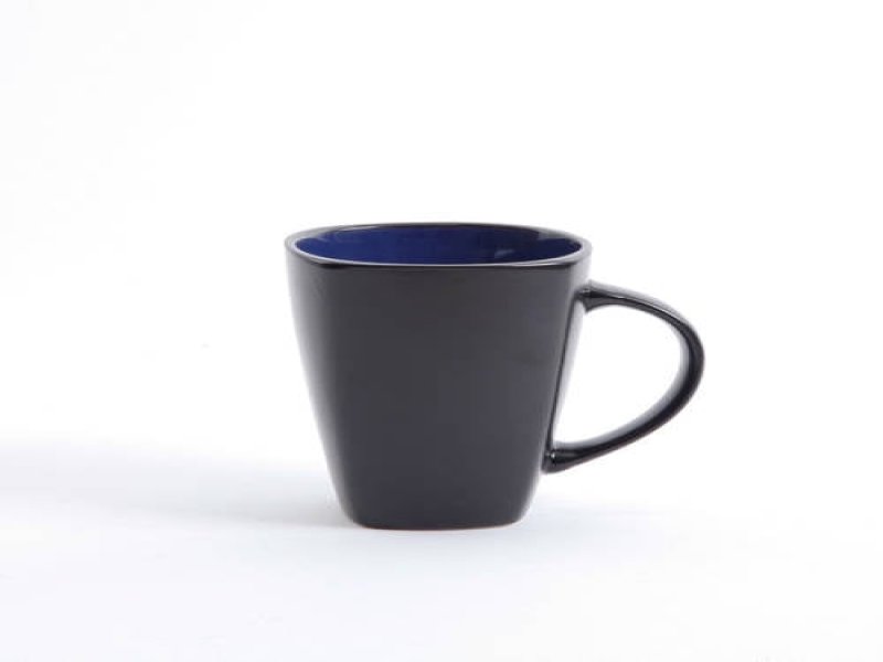 Gibson Home Soho Lounge Square Stoneware 16 Piece Dinnerware Set, Blue - Image 1