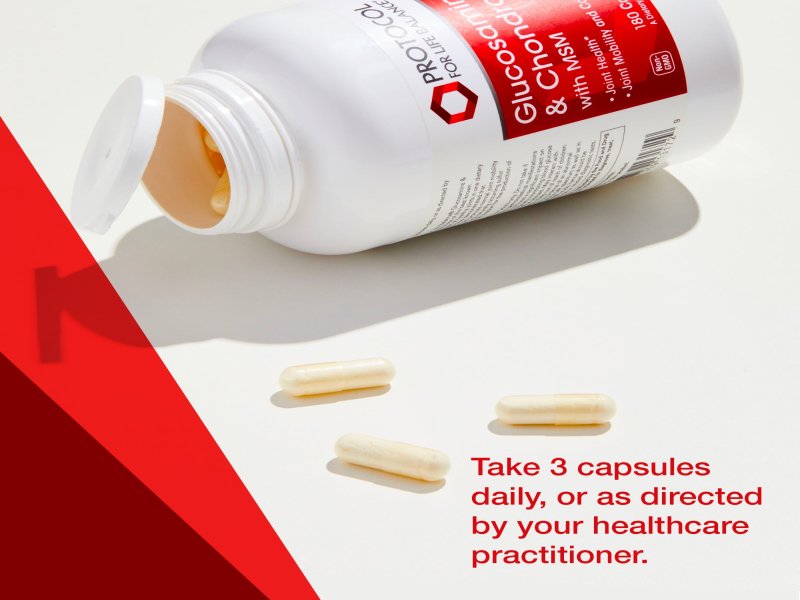 Protocol for Life Balance Glucosamine Chondroitin MSM - Joints - 180 Caps - Image 4