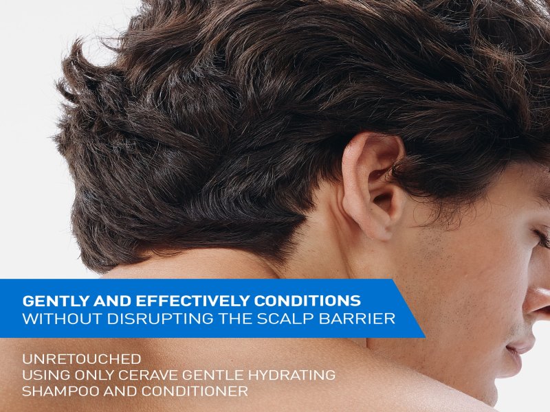 CeraVe Gentle Hydrating Shampoo for Normal to Dry Scalp & Hair 19 fl oz - Image 5