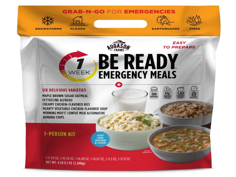 Augason Farms BE READY 1-Week 1-Person Emergency Food Supply, Survival - Image 1