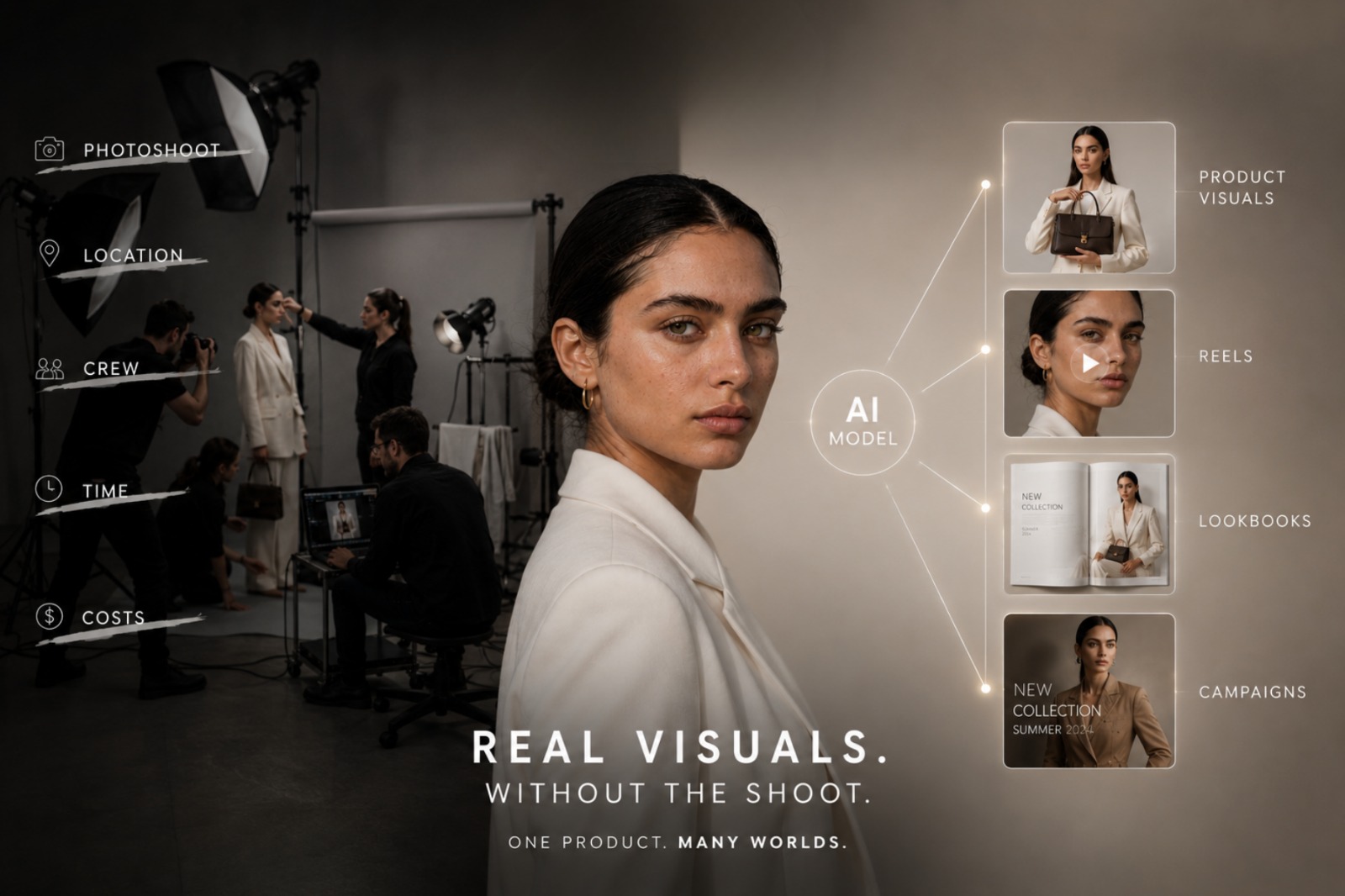 DRANB believable models campaign visual
