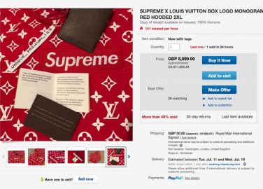 supreme louis vuitton hoodie legit check