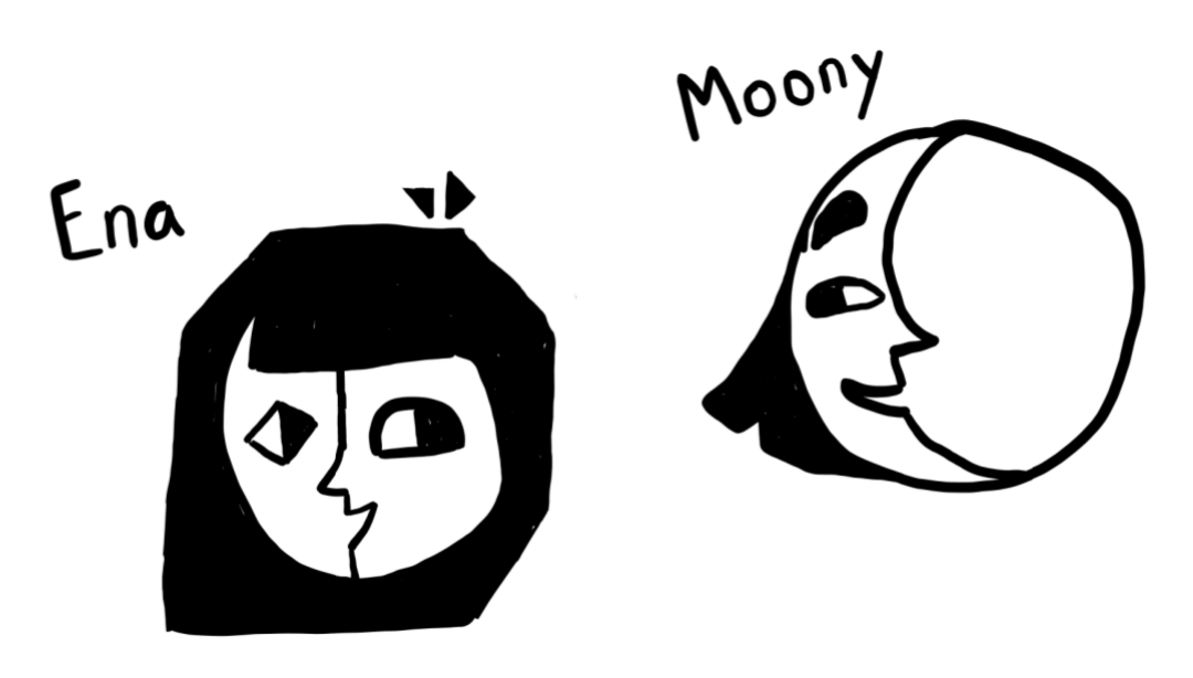 Ena and Moony