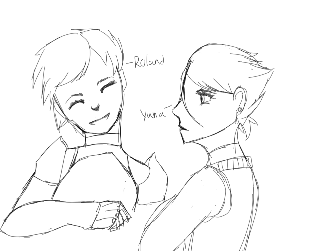 Yunna and roland talking