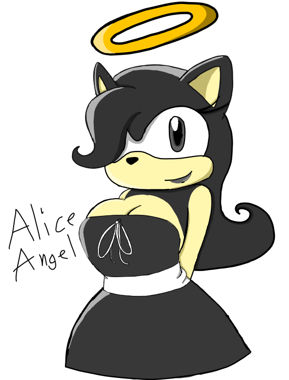 20 different art styles #6 Sonic X Alice Angel