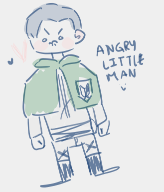 Angry little man 