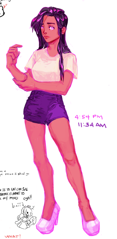 122720 Pink lady but colored