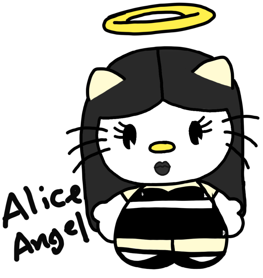 20 different art styles #5 Hello Kitty Alice Angel