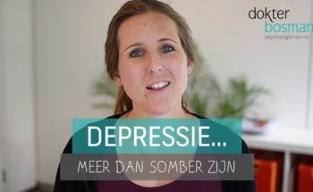 Depressie meer dan somber zijn