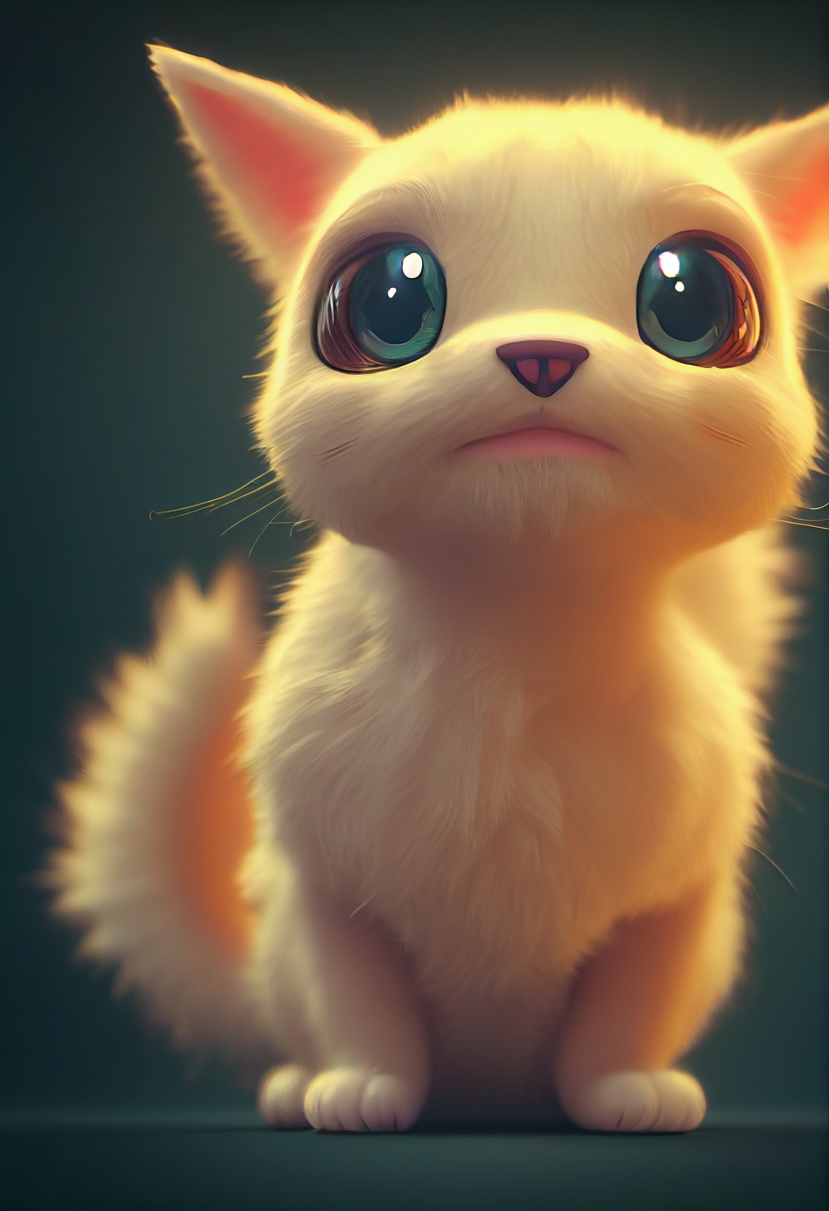 Pokemon cute epic cat face