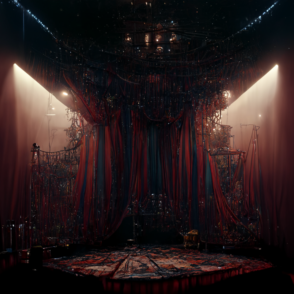 prompthunt: The Backrooms level 1 with a creepy creature and blood, unreal 5,  hyperrealistic, octane render, cosplay, dynamic lighting, highly detailed,  cinematic landscape