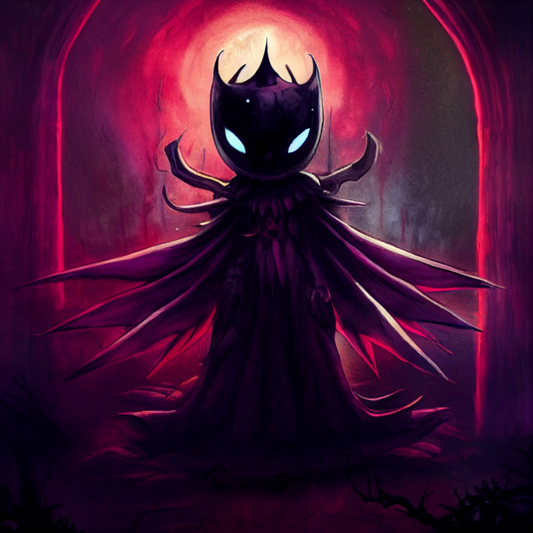 prompthunt: Nightmare King Grimm from the Hollow Knight video game