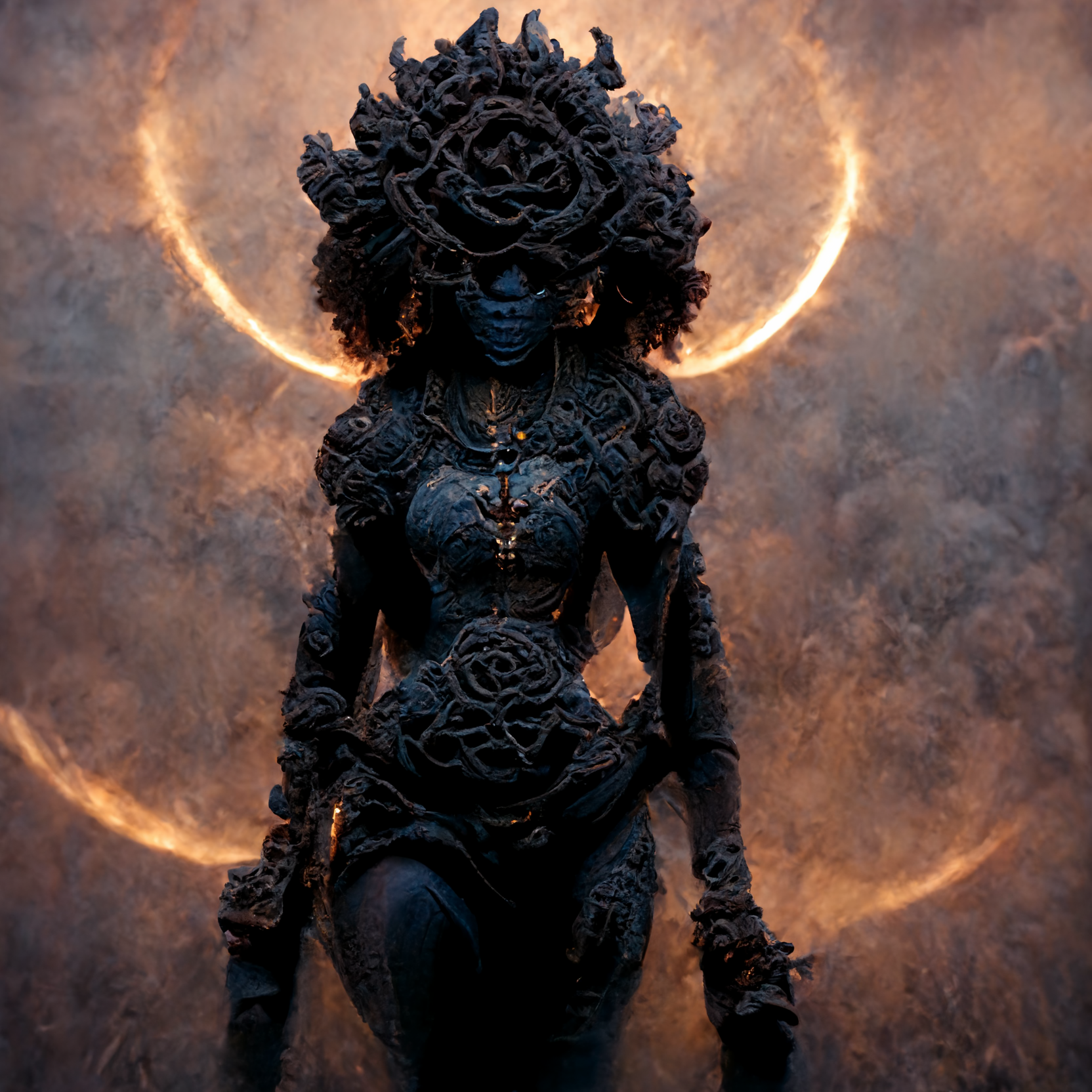 Vengeful True Sun God - 3D model by Lillya (@Lillya) [58940d1]