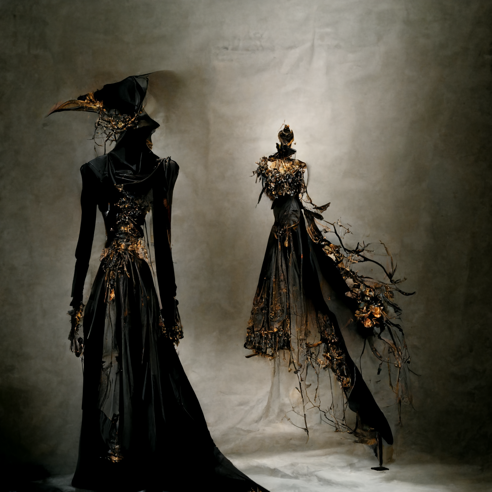 Fantasy Vampire Dress, Red and Black Gothic Dress, Dark Fairy Wedding Dress,  Gothic Wedding Gown 